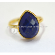 Vermeil Bezel Rings Gemstone Bezel Rings